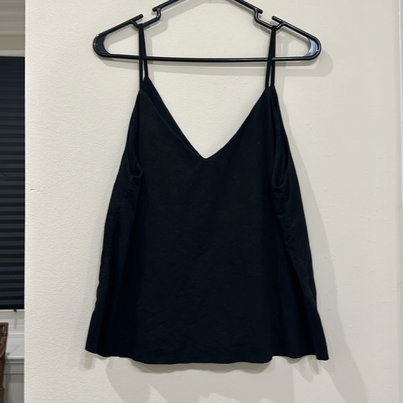 Forever 21 velvet black tank top- large - Picture 1 of 4